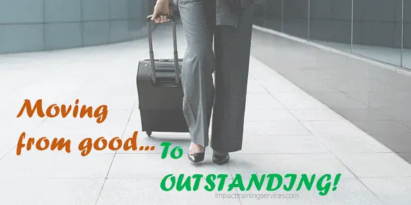 cover image for moving from good to outstanding