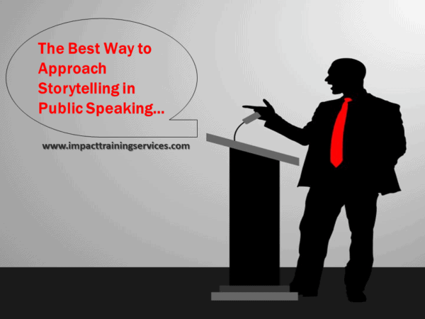 cover image for best way to approach storytelling in public speaking