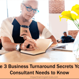 cover image for business turnaround secrets your consultant needs to know