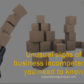 cover image for unusual signs of business incompetence