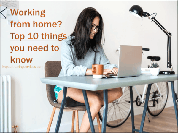 cover image showing businesswoman working from home