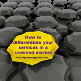 cover image for how to differentiate your service in a crowded market