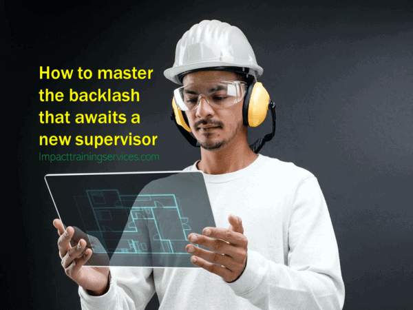 cover image for new supervisor? how to master the backlash that awaits you