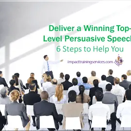 cover image for top level persuasive speech