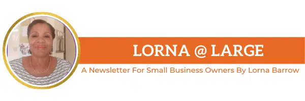 Image of the banner head of the Lorna@Large Newsletter, used here for past issues